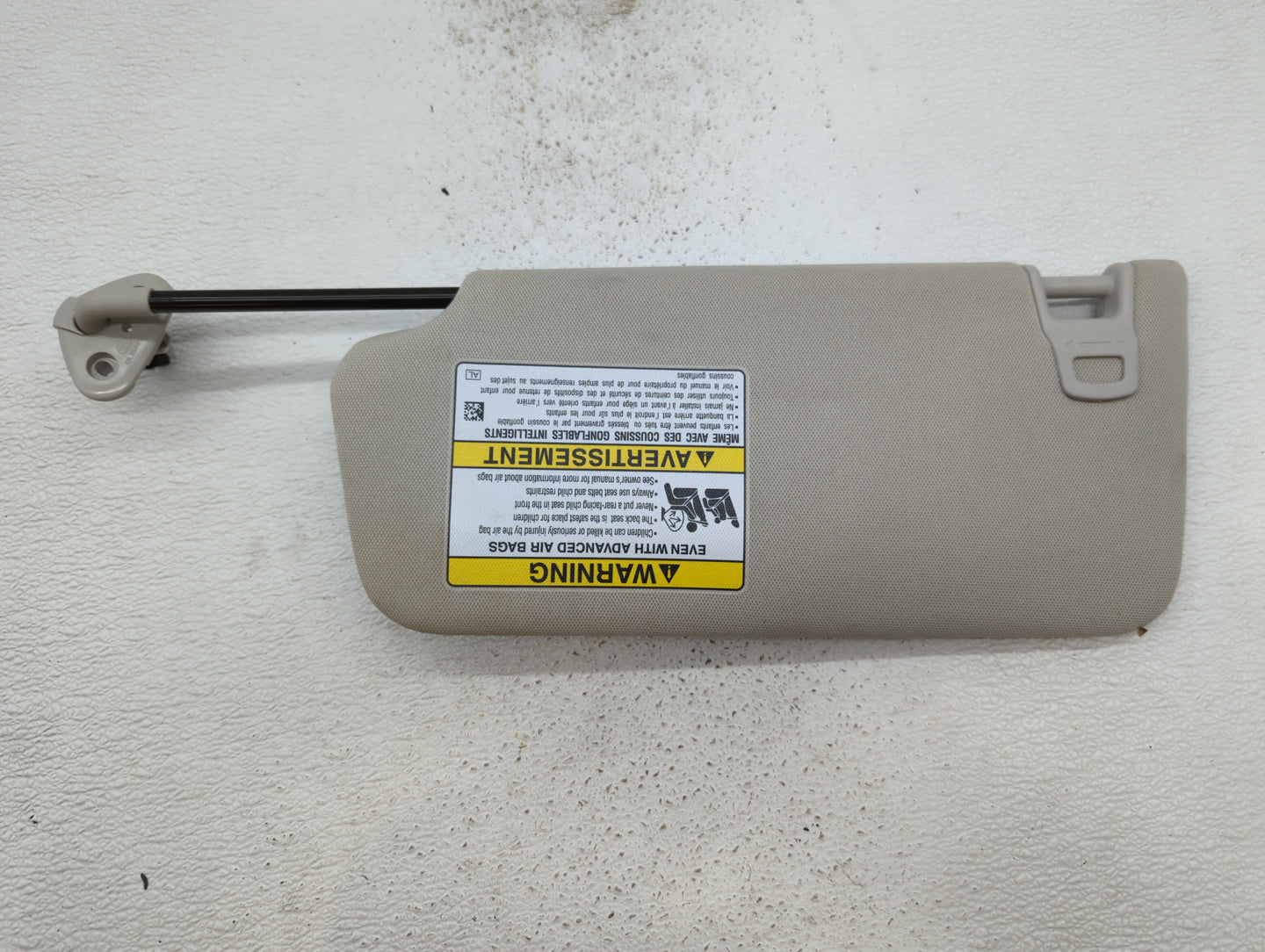 2015-2019 Subaru Legacy Sun Visor Shade Replacement Passenger Right Mirror Fits Fits 2015 2016 2017 2018 2019 OEM Used Auto 