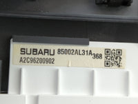2016 Subaru Legacy Instrument Cluster Speedometer Gauges P/N:85002AL31A A2C96200902, 266773 Fits OEM Used Auto Parts - Oemus