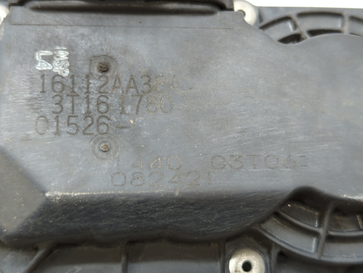2013-2019 Subaru Legacy Throttle Body P/N:16112AA38A Fits Fits 2013 2014 2015 2016 2017 2018 2019 OEM Used Auto Parts - Oemu