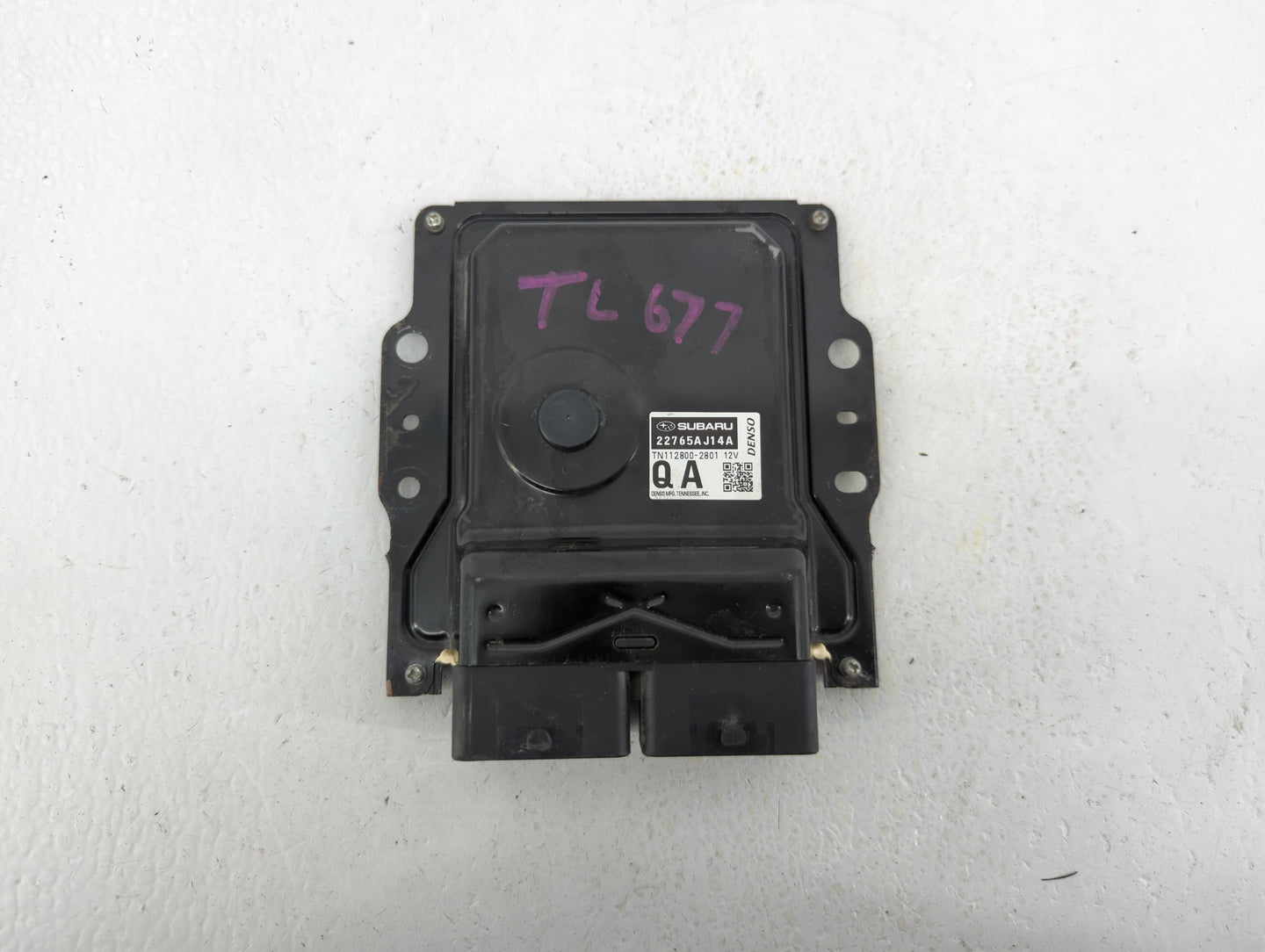 2016 Subaru Legacy PCM Engine Control Computer ECU ECM PCU OEM P/N:22765AJ14A Fits OEM Used Auto Parts - Oemusedautoparts1.c