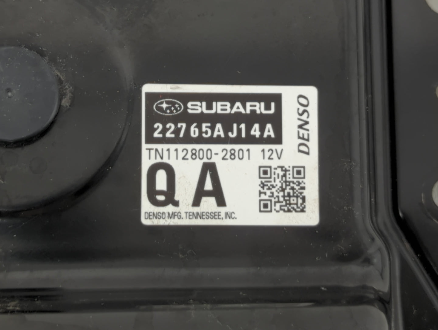 2016 Subaru Legacy PCM Engine Control Computer ECU ECM PCU OEM P/N:22765AJ14A Fits OEM Used Auto Parts - Oemusedautoparts1.c