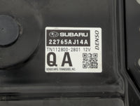 2016 Subaru Legacy PCM Engine Control Computer ECU ECM PCU OEM P/N:22765AJ14A Fits OEM Used Auto Parts - Oemusedautoparts1.c