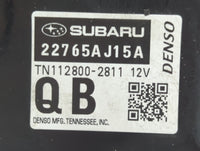 2016 Subaru Legacy PCM Engine Control Computer ECU ECM PCU OEM P/N:22765AJ15A Fits OEM Used Auto Parts - Oemusedautoparts1.c