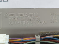 2016 Subaru Legacy Overhead Roof Console - Oemusedautoparts1.com