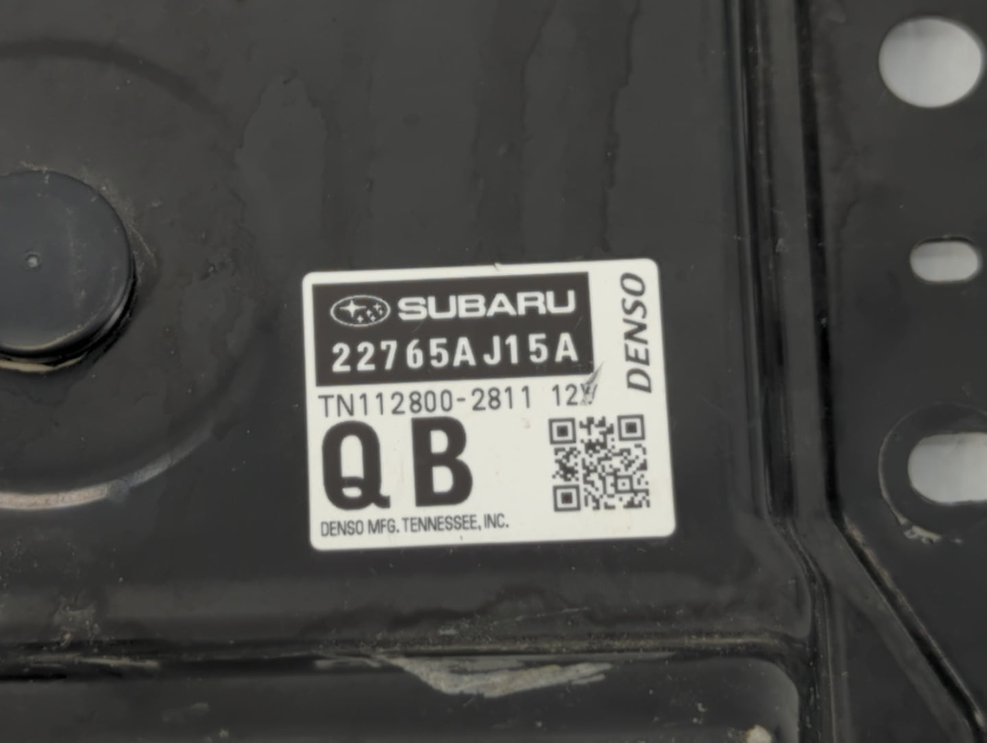 2016 Subaru Legacy PCM Engine Control Computer ECU ECM PCU OEM P/N:22765AJ15A Fits OEM Used Auto Parts - Oemusedautoparts1.c