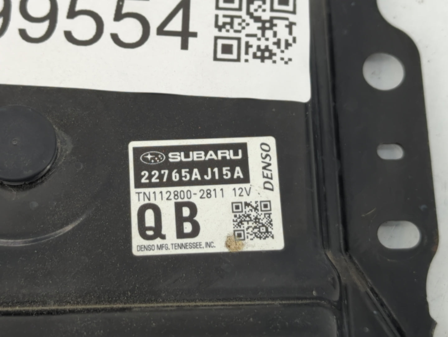 2016 Subaru Legacy PCM Engine Control Computer ECU ECM PCU OEM P/N:22765AJ15A Fits OEM Used Auto Parts - Oemusedautoparts1.c