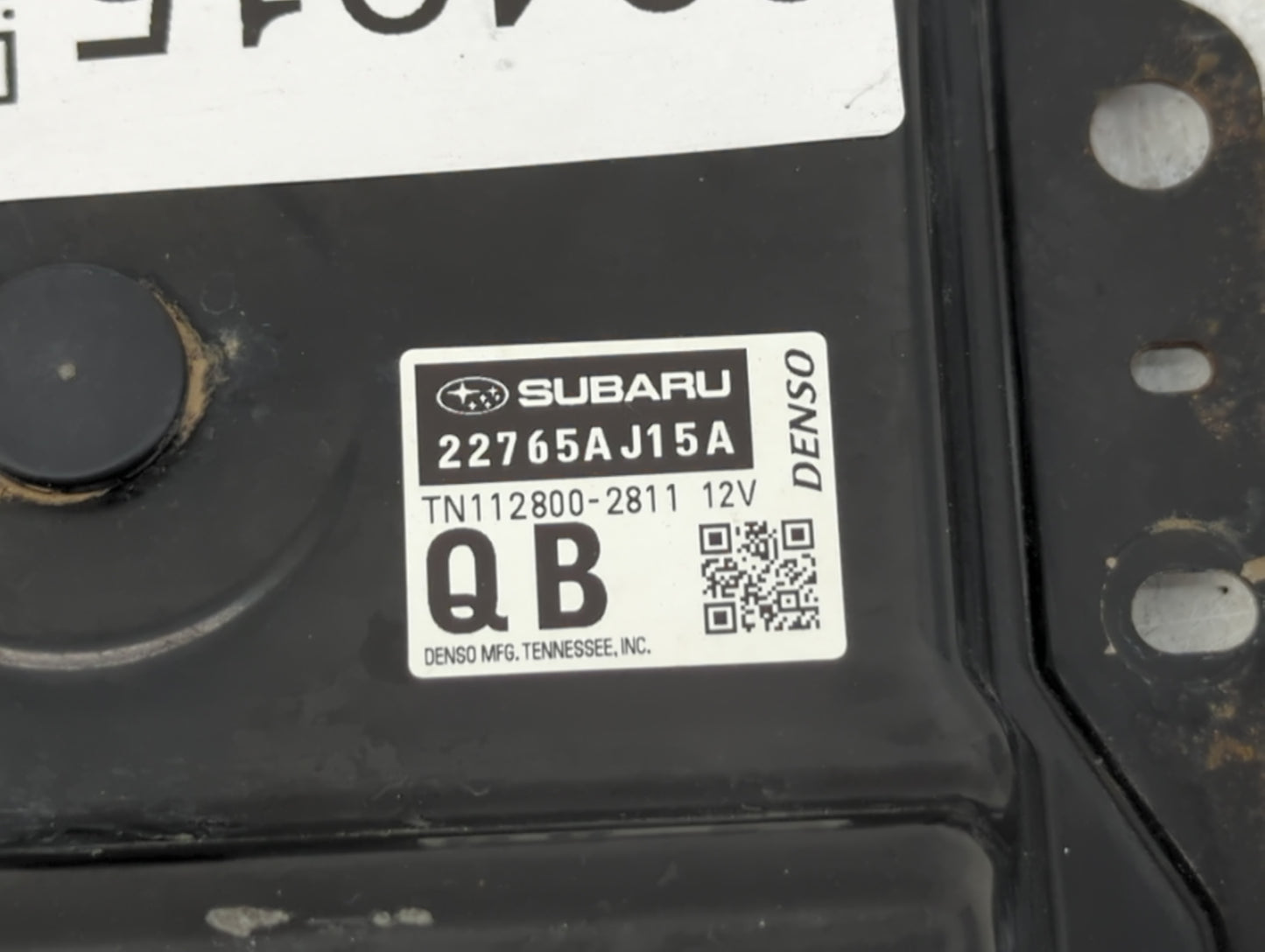 2016 Subaru Legacy PCM Engine Control Computer ECU ECM PCU OEM P/N:22765AJ15A Fits OEM Used Auto Parts - Oemusedautoparts1.c