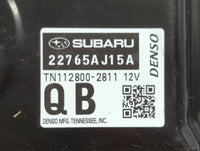 2016 Subaru Legacy PCM Engine Control Computer ECU ECM PCU OEM P/N:TN112800-2811 22765AJ15A Fits OEM Used Auto Parts - Oemus