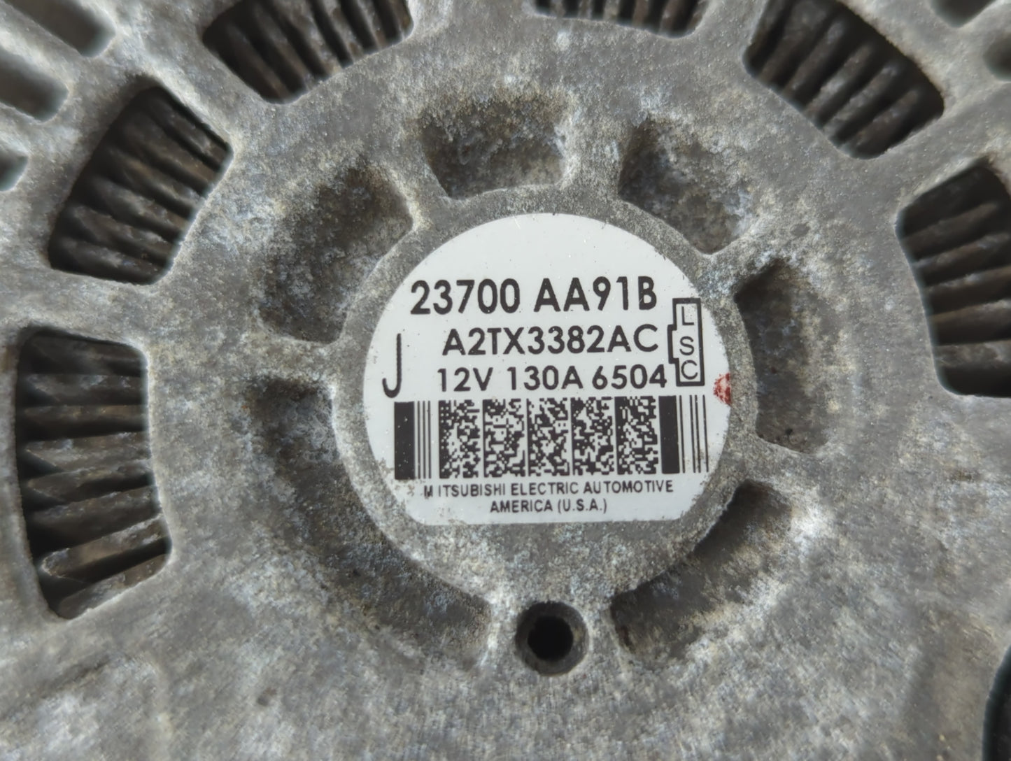2015-2017 Subaru Legacy Alternator Replacement Generator Charging Assembly Engine OEM P/N:A2TX3382AC 23700 AA91B Fits OEM Us