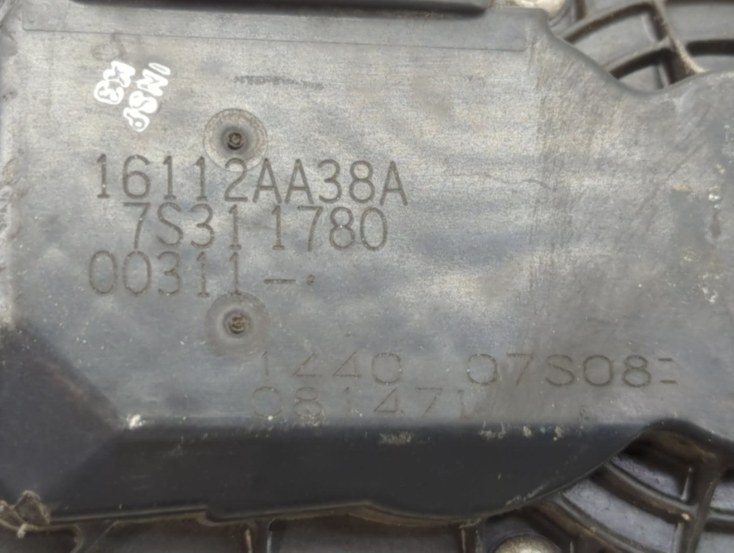 2013-2019 Subaru Legacy Throttle Body P/N:7S31 1780 16112AA38A Fits Fits 2013 2014 2015 2016 2017 2018 2019 OEM Used Auto Pa