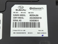 2016 Subaru Legacy Bluetooth Phone Communication Control Module Ccm Oem - Oemusedautoparts1.com