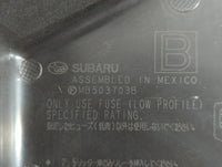 2015 Subaru Legacy Fusebox Fuse Box Panel Relay Module P/N:MB503703B Fits OEM Used Auto Parts - Oemusedautoparts1.com