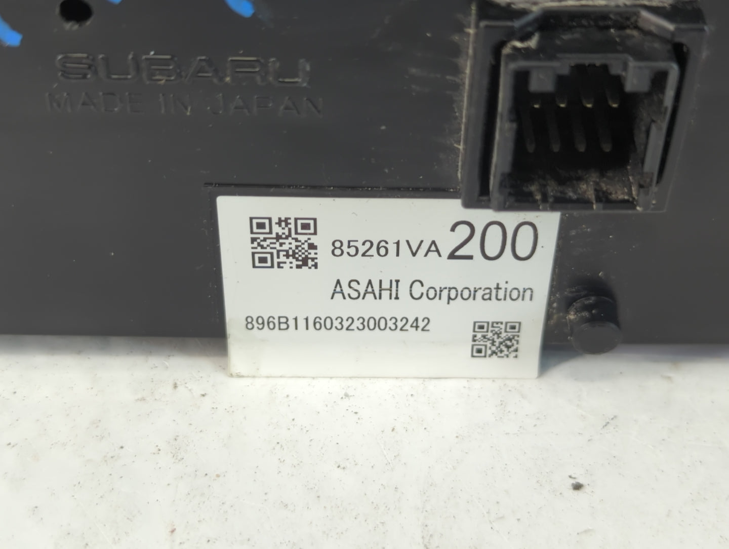 2016-2016 Subaru Wrx Information Display Screen - Oemusedautoparts1.com