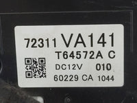 2016 Subaru Wrx Climate Control Module Temperature AC/Heater Replacement P/N:72311VA141 Fits OEM Used Auto Parts - Oemusedau