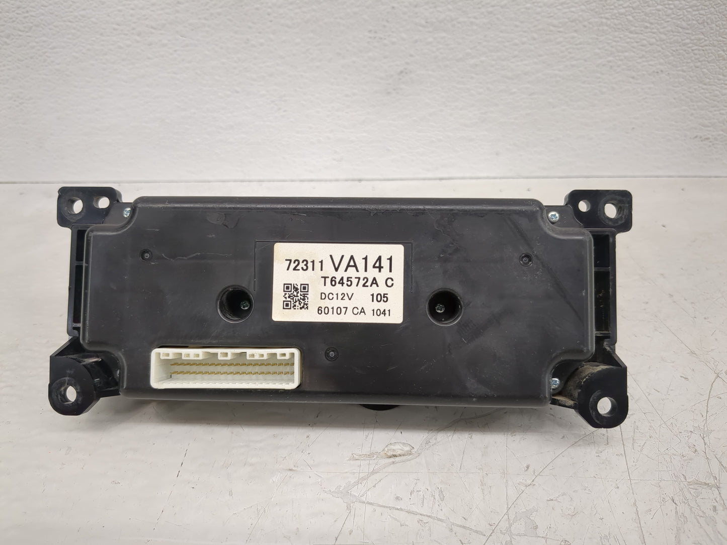 2016 Subaru Wrx Climate Control Module Temperature AC/Heater Replacement P/N:72311VA141 Fits OEM Used Auto Parts - Oemusedau