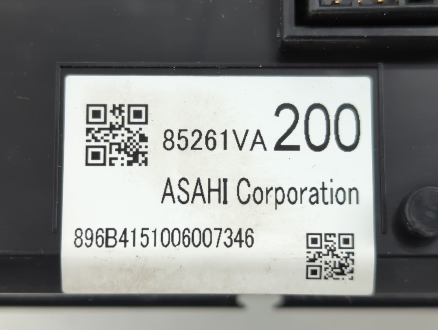 2016-2016 Subaru Wrx Information Display Screen - Oemusedautoparts1.com
