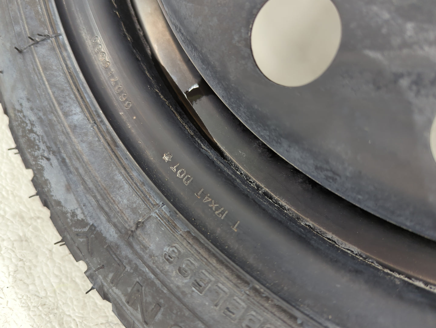 2015-2021 Subaru Wrx Spare Donut Tire Wheel Rim Oem - Oemusedautoparts1.com