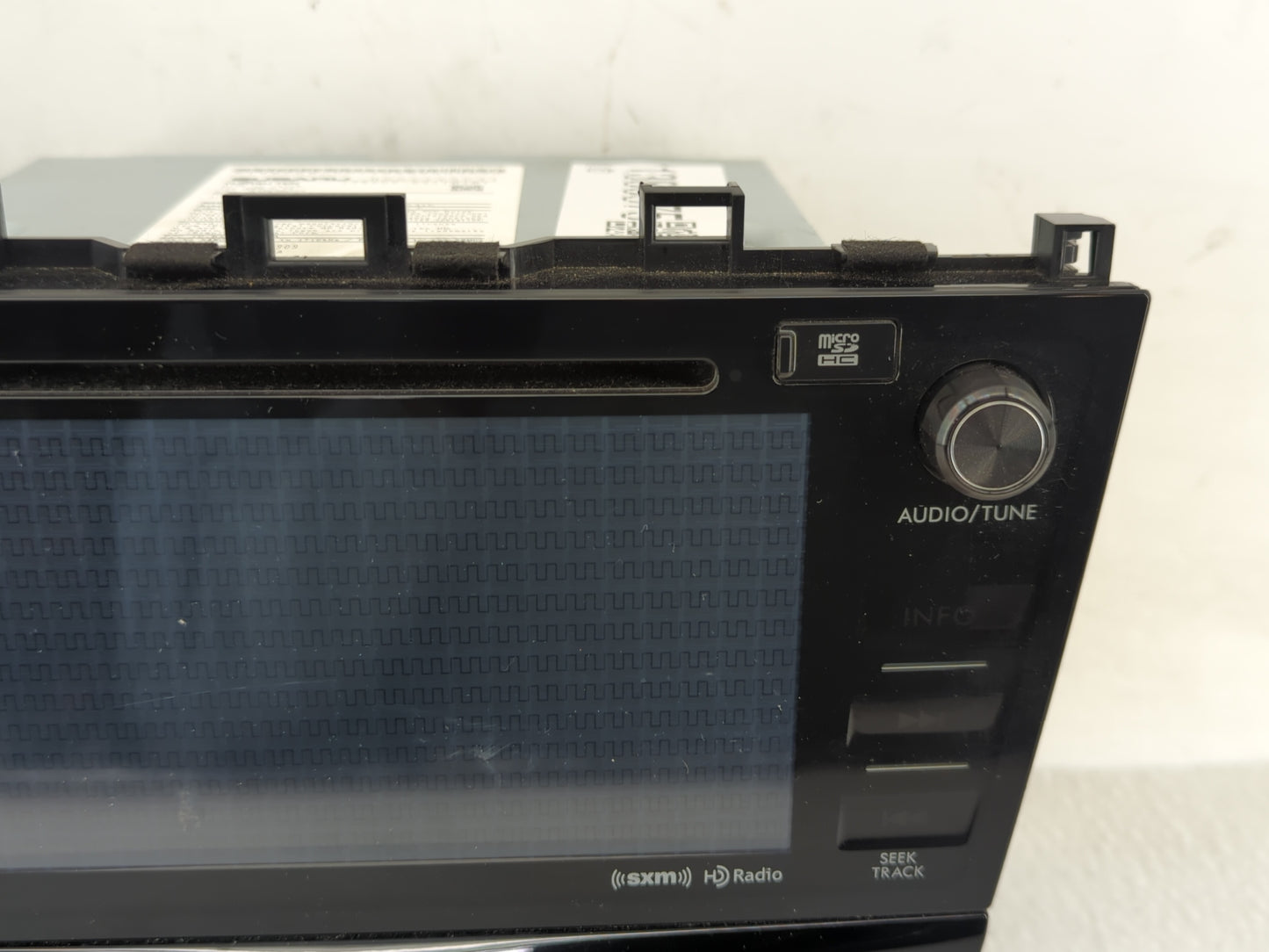 2016 Subaru Wrx Radio AM FM Cd Player Receiver Replacement P/N:86271VA631 Fits OEM Used Auto Parts - Oemusedautoparts1.com