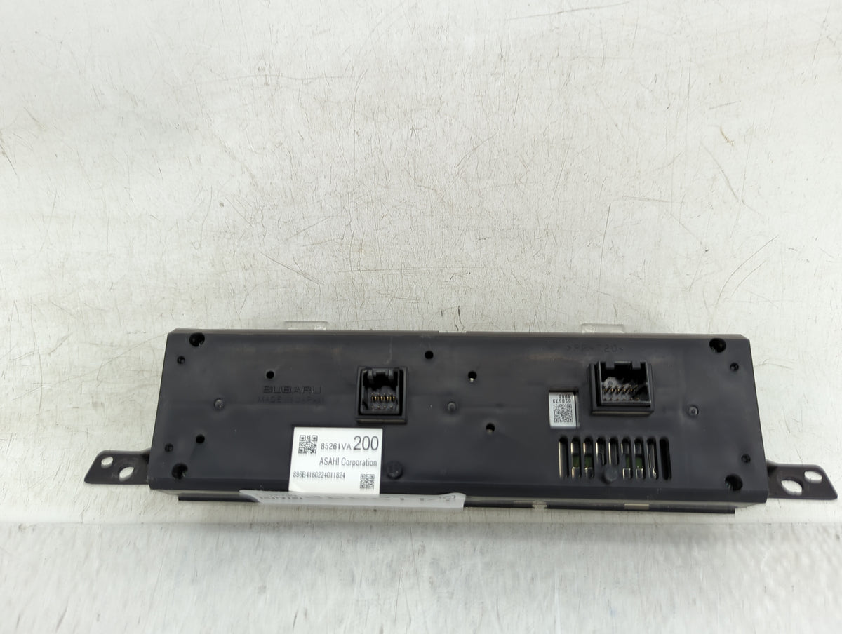 2016-2016 Subaru Wrx Information Radio Display Screen 1412332 - Oemusedautoparts1.com