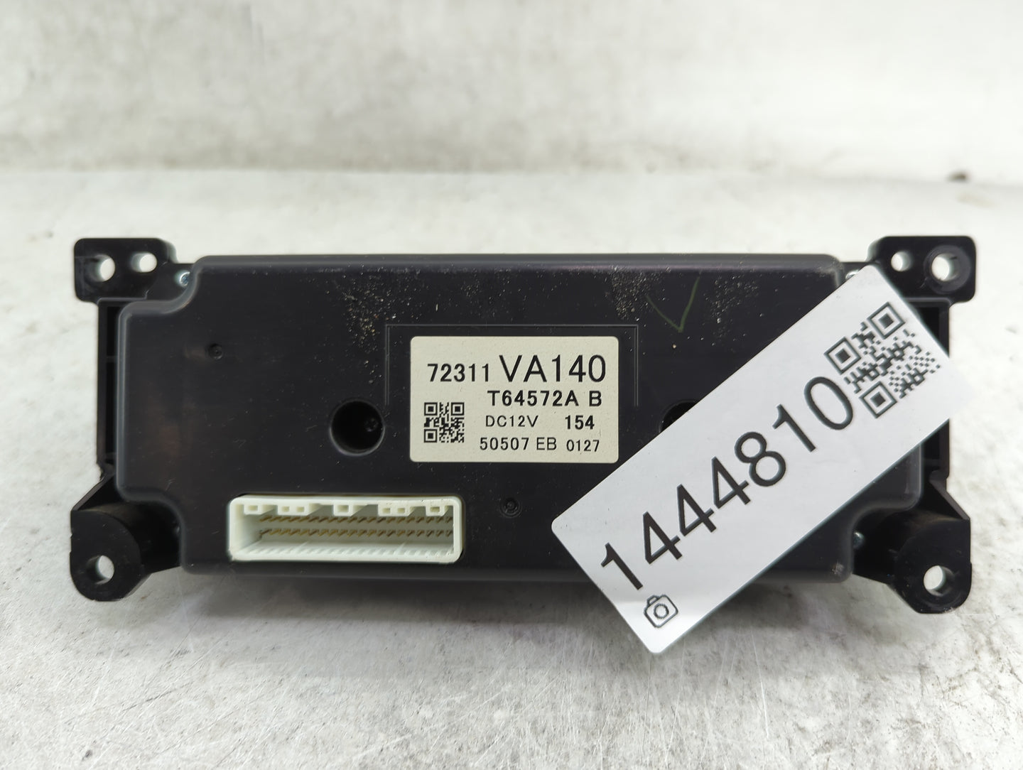 2016 Subaru Wrx Climate Control Module Temperature AC/Heater Replacement P/N:72311VA140 T64572AB Fits OEM Used Auto Parts - 