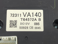 2016 Subaru Wrx Climate Control Module Temperature AC/Heater Replacement P/N:72311VA140 T64572A Fits OEM Used Auto Parts - O