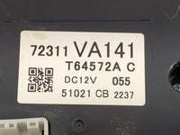 2016 Subaru Wrx Climate Control Module Temperature AC/Heater Replacement P/N:72311VA141 T64572A Fits OEM Used Auto Parts - O
