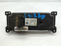 2016 Subaru Wrx Climate Control Module Temperature AC/Heater Replacement P/N:72311VA141 72311VA140 Fits OEM Used Auto Parts 