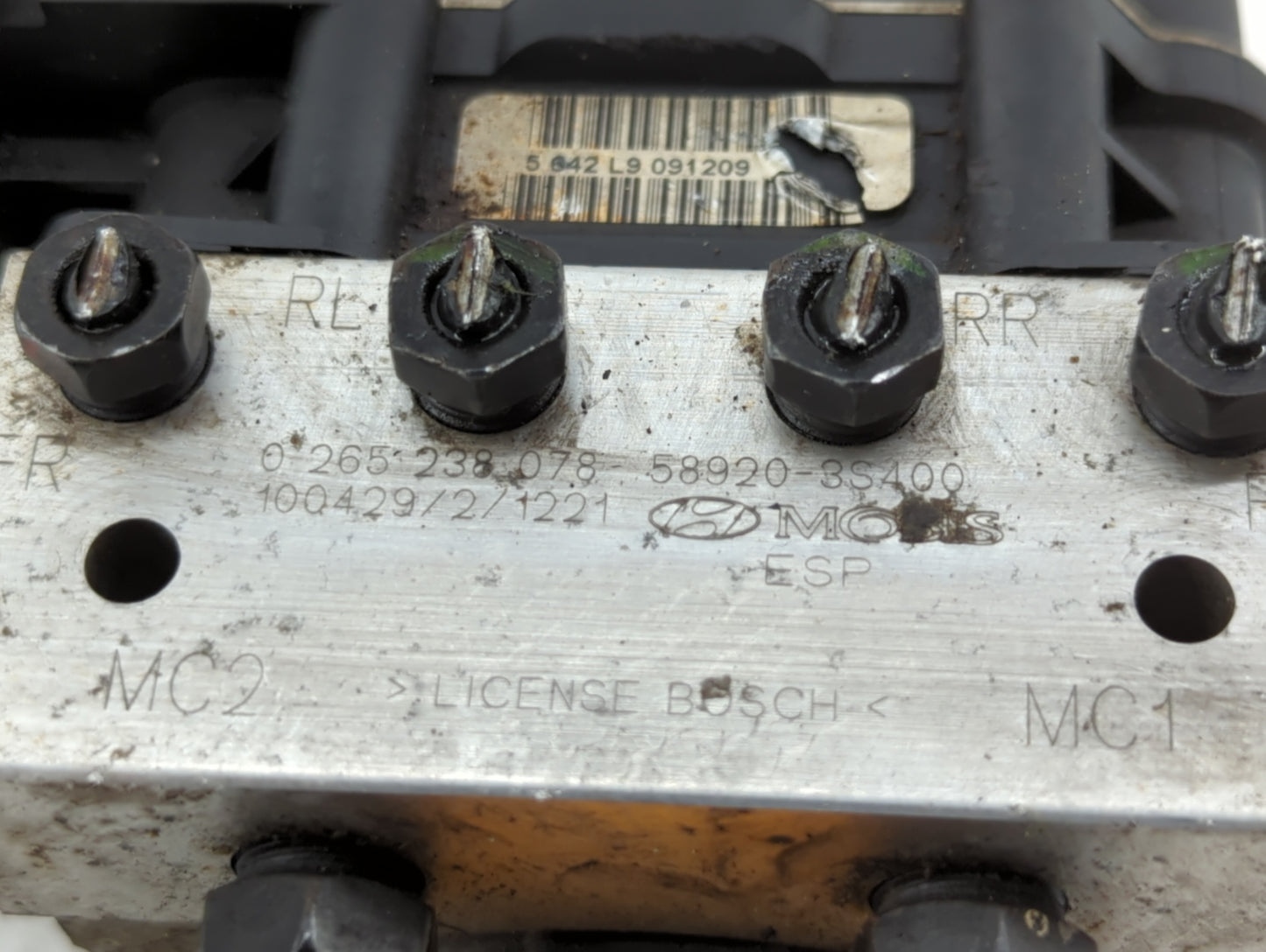 2016 Subaru Wrx ABS Pump Control Module Replacement P/N:58920-3S400 58920-30500 Fits Fits 2011 2012 2013 OEM Used Auto Parts