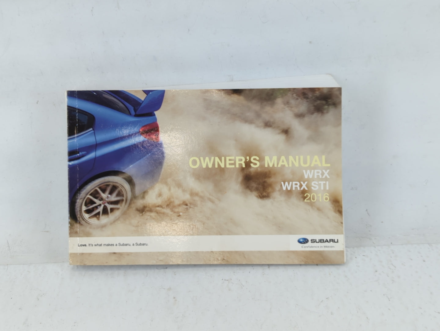2016 Subaru Wrx Owners Manual Book Guide P/N:A1230BE-B OEM Used Auto Parts - Oemusedautoparts1.com