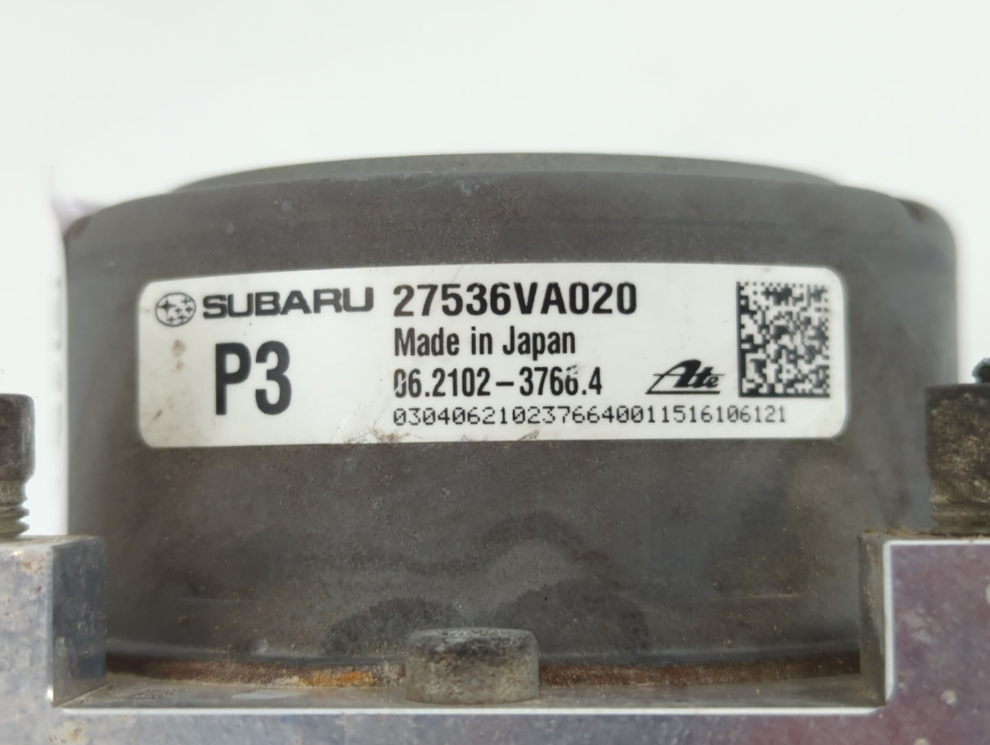 2016 Subaru Wrx ABS Pump Control Module Replacement P/N:27536VA020 Fits OEM Used Auto Parts - Oemusedautoparts1.com