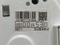 2016 Subaru Wrx Instrument Cluster Speedometer Gauges P/N:85000VA530 1219871147304 Fits OEM Used Auto Parts - Oemusedautopar