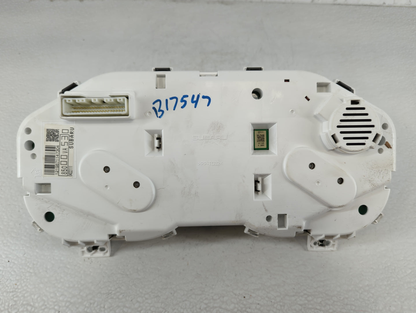 2016 Subaru Wrx Instrument Cluster Speedometer Gauges P/N:85000VA530 1219871147304 Fits OEM Used Auto Parts - Oemusedautopar