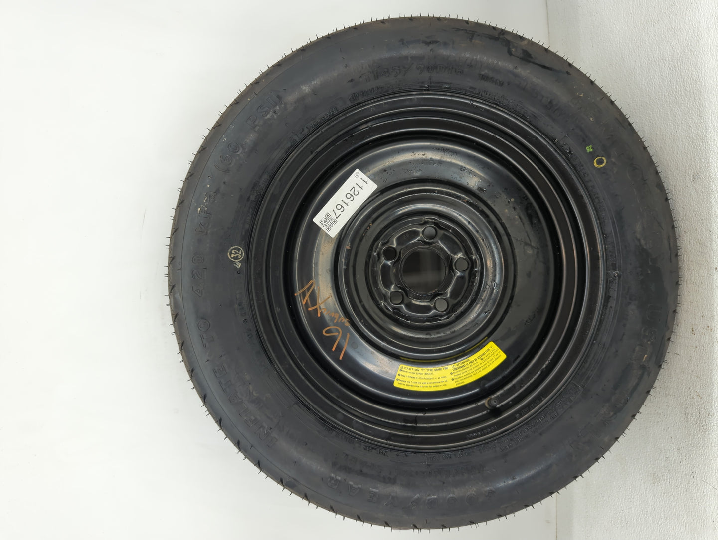 Subaru Xv Spare Donut Tire Wheel Rim Oem - Oemusedautoparts1.com