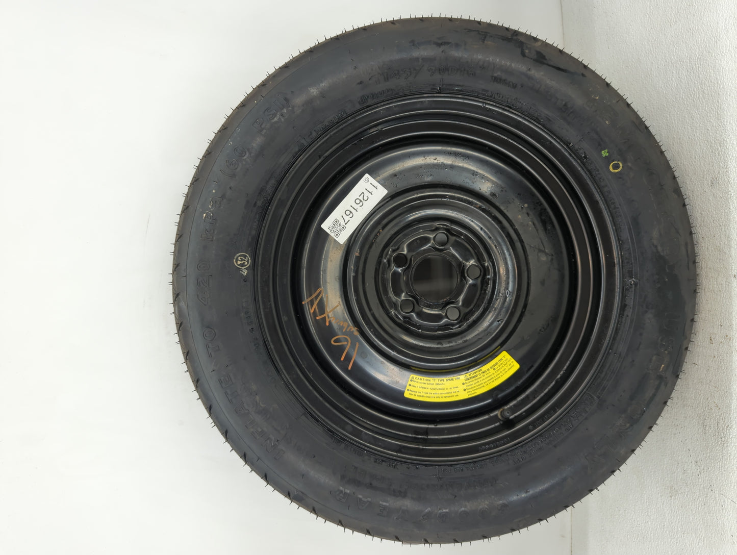 Subaru Xv Spare Donut Tire Wheel Rim Oem - Oemusedautoparts1.com