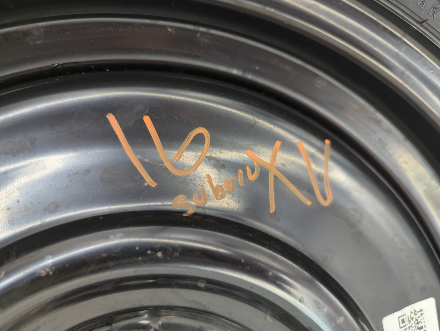 Subaru Xv Spare Donut Tire Wheel Rim Oem - Oemusedautoparts1.com