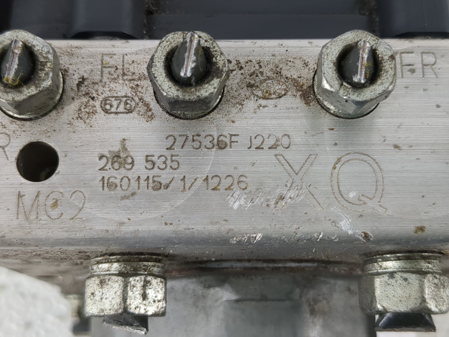 2016 Subaru Xv ABS Pump Control Module Replacement P/N:27536FJ220 Fits OEM Used Auto Parts - Oemusedautoparts1.com