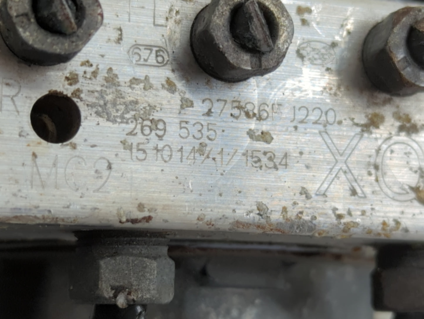 2015 Subaru Xv ABS Pump Control Module Replacement Fits Fits 2016 OEM Used Auto Parts - Oemusedautoparts1.com