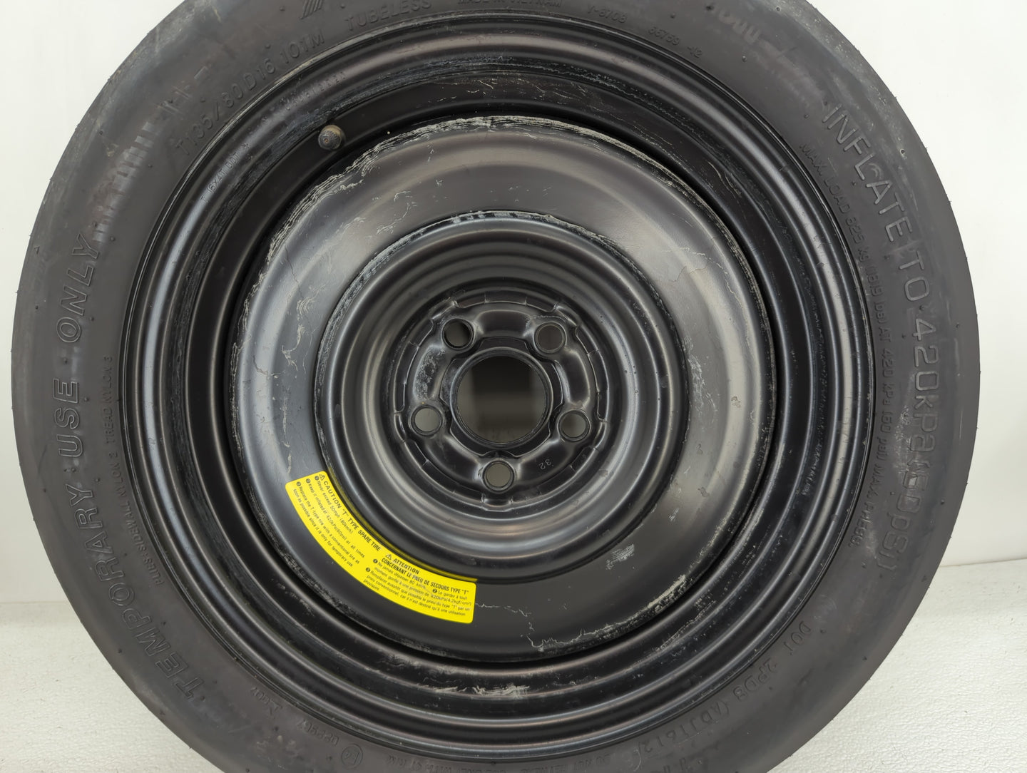 Subaru Xv Spare Donut Tire Wheel Rim Oem - Oemusedautoparts1.com