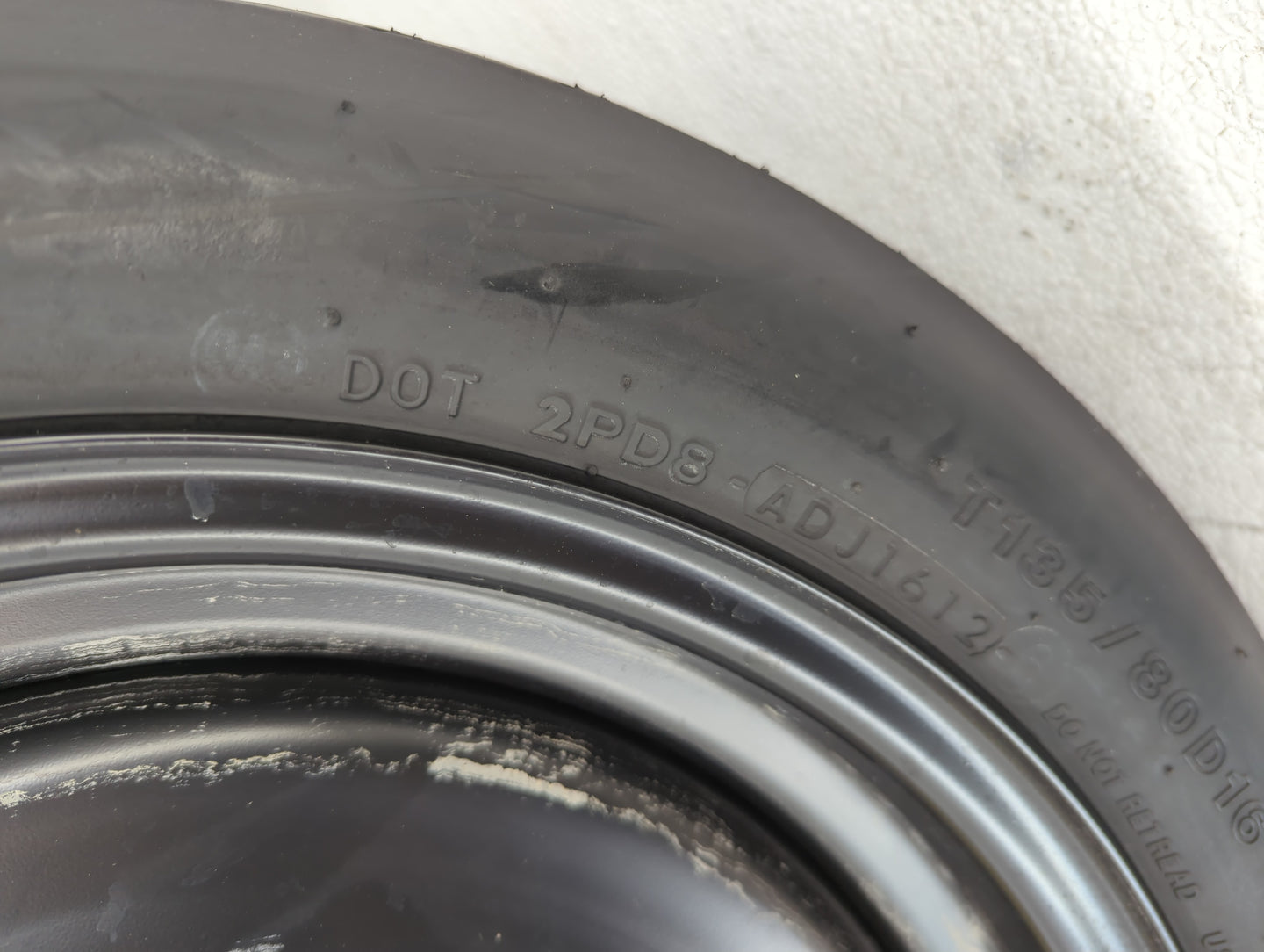 Subaru Xv Spare Donut Tire Wheel Rim Oem 1264401 - Oemusedautoparts1.com