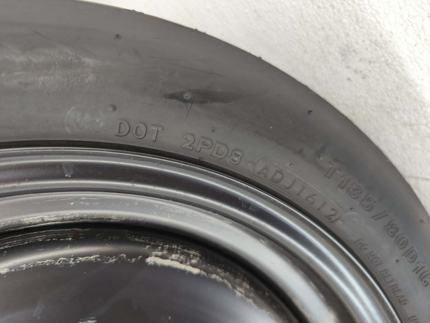 Subaru Xv Spare Donut Tire Wheel Rim Oem 1264401 - Oemusedautoparts1.com