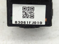 2013-2015 Subaru Xv Master Power Window Switch Replacement Driver Side Left P/N:83061FJ010 Fits OEM Used Auto Parts - Oemuse