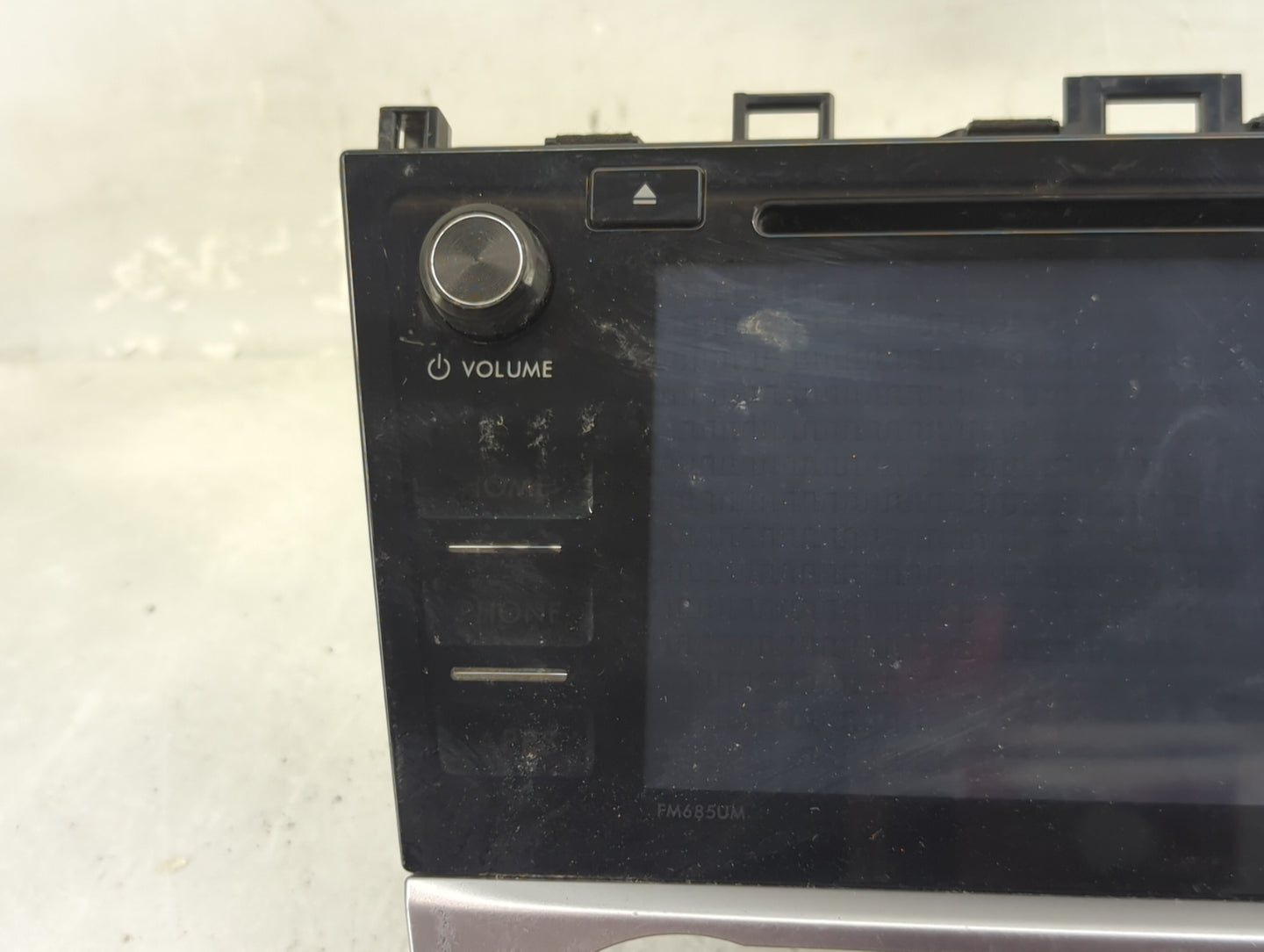 2016 Subaru Xv Radio AM FM Cd Player Receiver Replacement P/N:86201FJ680 139000-1180E101, 139000-1180EAN702330 Fits OEM Used