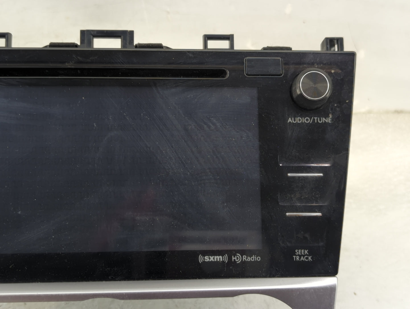 2016 Subaru Xv Radio AM FM Cd Player Receiver Replacement P/N:86201FJ680 139000-1180E101, 139000-1180EAN702330 Fits OEM Used