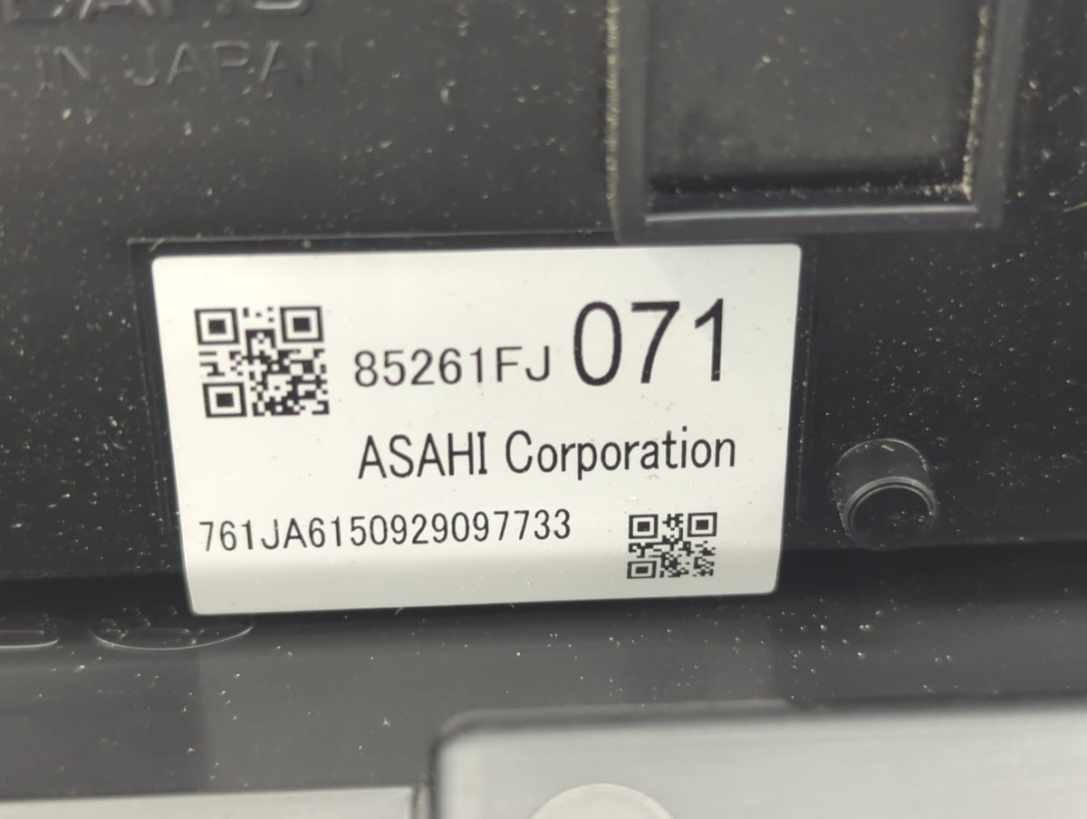Subaru Xv Information Radio Display Screen Black - Oemusedautoparts1.com
