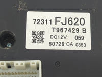 2015 Subaru Xv Climate Control Module Temperature AC/Heater Replacement P/N:72311FJ620 Fits Fits 2016 OEM Used Auto Parts - 