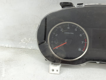 2016 Subaru Xv Instrument Cluster Speedometer Gauges P/N:85004FJ170 85004FJ17, 0440402 Miles: Fits OEM Used Auto Parts
