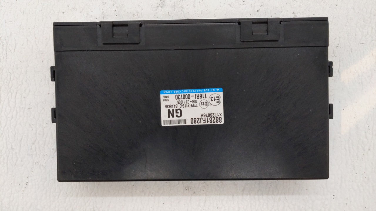 2015 Subaru Xv PCM Engine Control Computer ECU ECM PCU OEM P/N:882881FJ280 Fits OEM Used Auto Parts - Oemusedautoparts1.com