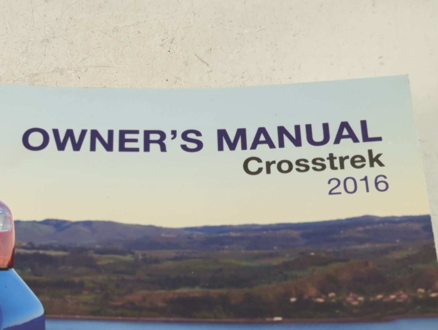 2016 Subaru Xv Owners Manual Book Guide P/N:A1250BE-A MSA5M1607A OEM Used Auto Parts - Oemusedautoparts1.com