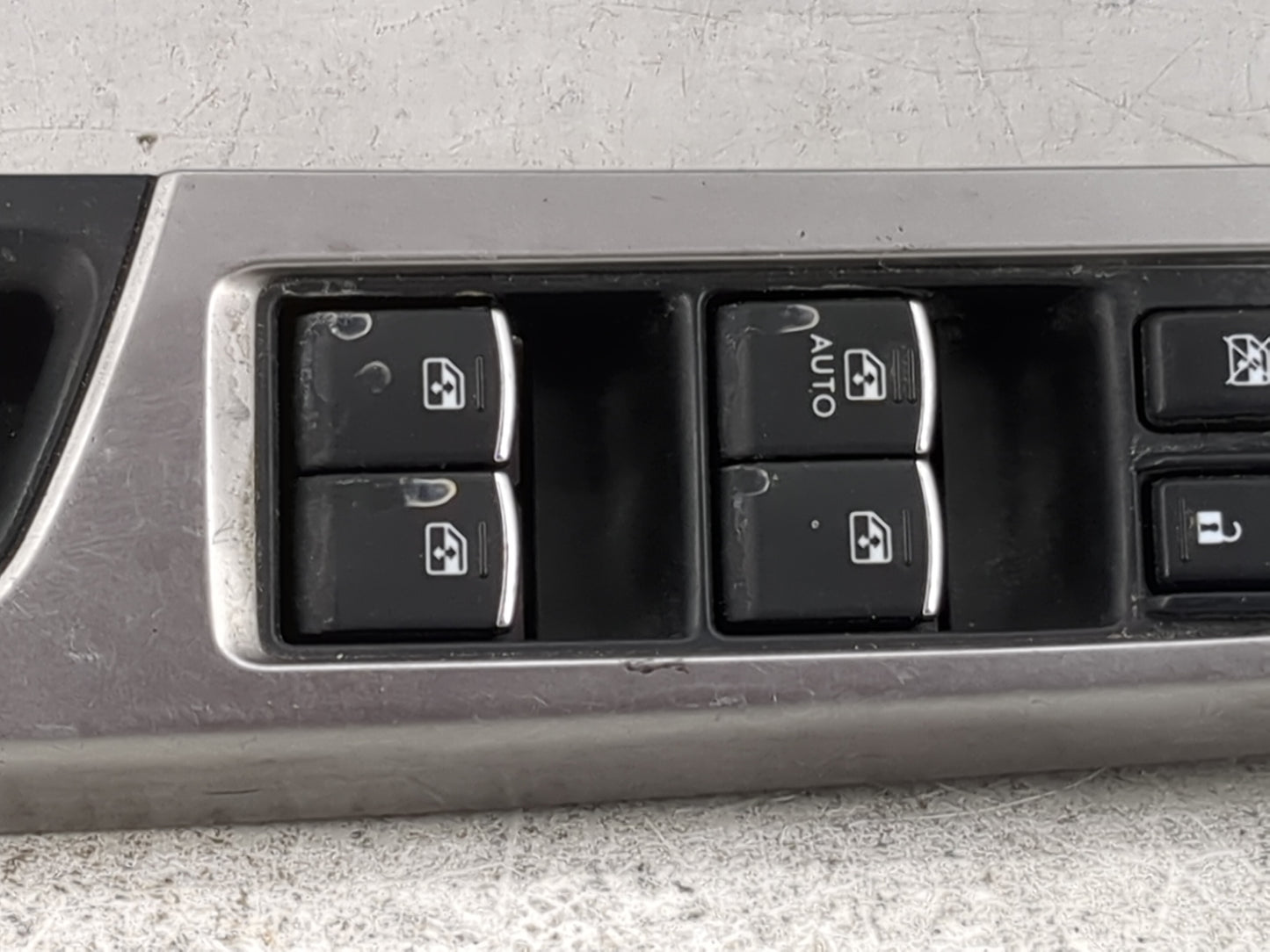 2015 Subaru Xv Master Power Window Switch Replacement Driver Side Left P/N:83071FJ110 83061FJ010 Fits Fits 2016 OEM Used Aut