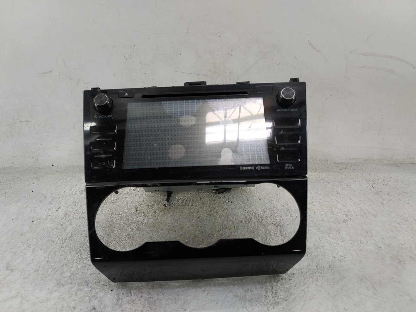 2016 Subaru Xv Radio AM FM Cd Player Receiver Replacement P/N:86201SG660 138000-7650D101, BABFT0054A Fits OEM Used Auto Part